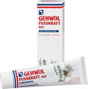 Gehwol Fusskraft Rood voetcrème 125 ml koude en droge voeten