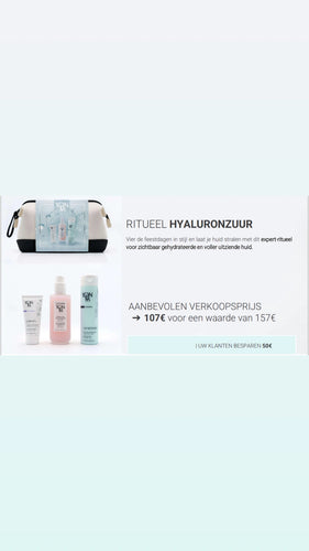 Hyaluronic Acid Ritual + Gratis trousse