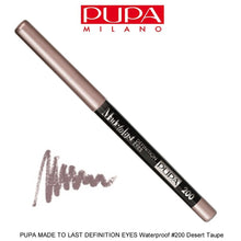 Afbeelding in Gallery-weergave laden, Eyeliner Desert Taupe Metallic 200
