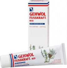 Load image into Gallery viewer, Gehwol Fusskraft Rood voetcrème 125 ml koude en droge voeten
