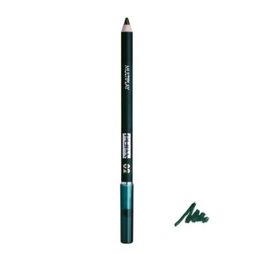 Multiplay Eyeliner 02 Electric Green